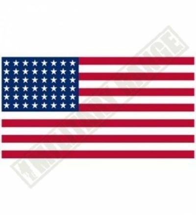 Vlajka USA vyšívaná 50 států