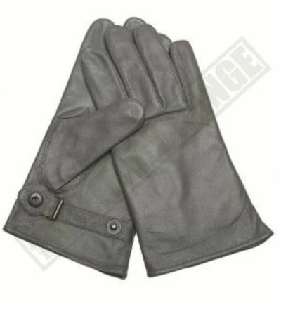 BW kožené rukavice - šedé, 7