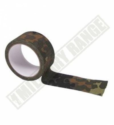 Armádní páska MFH Tape 5 cm x 10 m - flecktarn