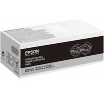EPSON toner S050711 M200 / MX200 (2x 2500 pages) double black return