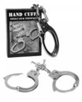 Pouta řetězová s klíčky Handcuffs Chrome MFH® Adventure stříbrné