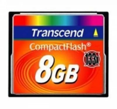 TRANSCEND TS8GCF133  Compact Flash 8GB 133x High speed