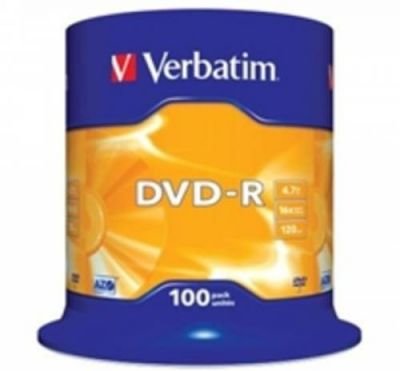 DVD-R Verbatim 16x spindl po 100ks