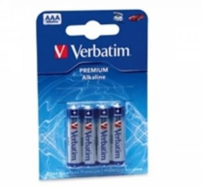 Verbatim alkalické baterie AAA LR03 4x