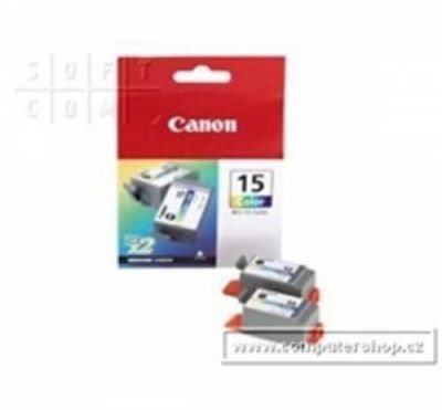 Canon BCI-15C barevná náplň (2pack) pro i70