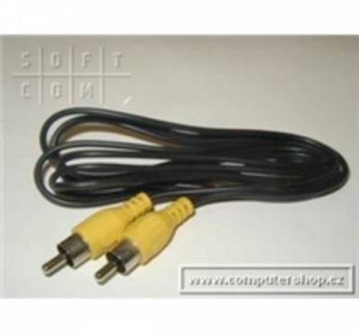 Kabel propojovací cinch M/M, mono, 2m