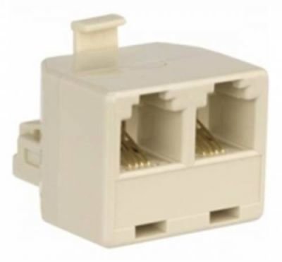 Telefonní rozdvojka RJ11 ( 2x F, 1x M )