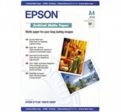 Epson Archival Matte Paper C13S041342 fotografický papír A4 192 g/m² 50 listů matný