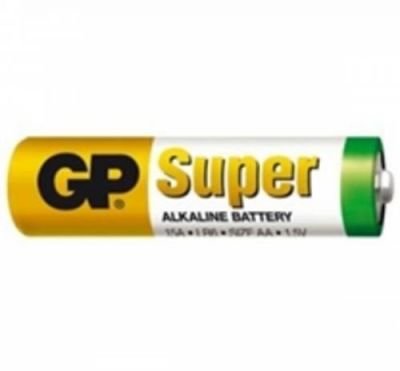 Tužkové baterie AA GP LR6 Super alkalické fólie