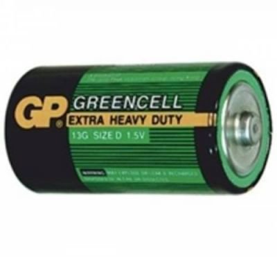Baterie D GP R20 Greencell fólie