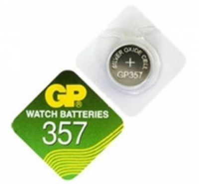 Baterie GP 357, 1,55V, 11,6X5,4mm, 165mAh