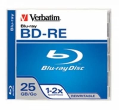 Verbatim BD-RE  Blu-Ray disk, RW, 2rychlostní, 25GB