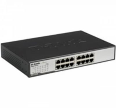 D-Link DGS-1016D 16-portový 10/100/1000 Gigabit Desktop / Rackmount Switch