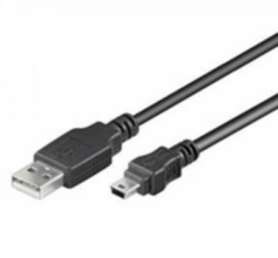 Premiumcord Usb kabel Ku2m05a Usb 2.0 propojovací A-b mini, 0,5m, černý