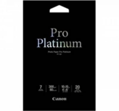 Canon Photo Paper Pro Platinum, PT-101, foto papír, lesklý, 2768B013, bílý, 10x15cm, 4x6