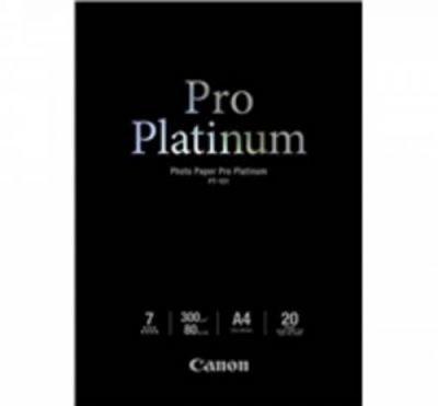 Canon PT-101 A4 Photo Paper Pro Platinum Glossy A4, 20 listů, 300g/m2, lesk