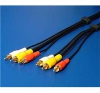 Kabel 3x Cinch (M) - 3x Cinch (M), 2x audio/1x video,15m