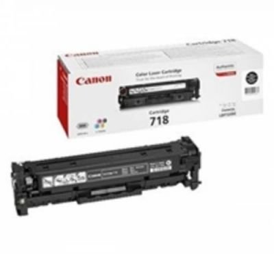 Canon Toner 718 BK originál černá 3400 Seiten 2662B002