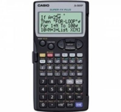 Casio FX 5800 P, kalkulačka