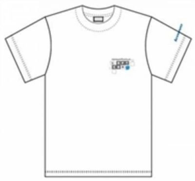 Tričko reklamní Lenovo krátký rukáv bílé