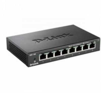 D-Link DES-108 8-port 10/100 Metal Housing Desktop Switch