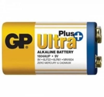 GP alkalická baterie ULTRA PLUS 9V (6LF22) 1BL