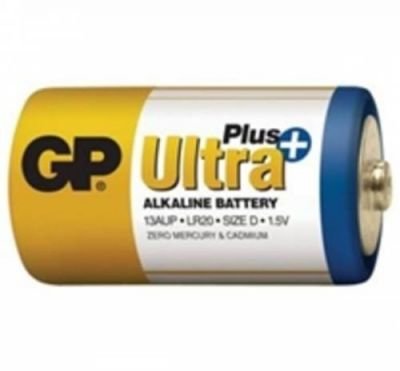 Baterie D GP LR20 Ultra Plus alkalické blistr