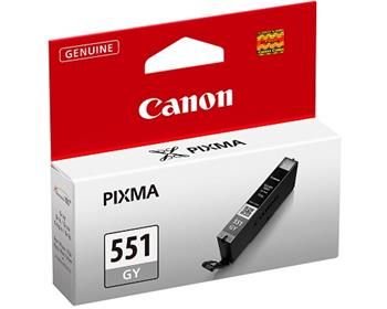 Canon inkoustová náplň CLI-551GY/ šedivá, 6512B001