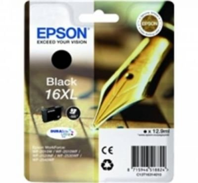 Epson inkoustová náplň/ T1631/ C13T16314012/ Singlepack 16XL DURABrite Ultra Ink/ Černá, C13T16314012