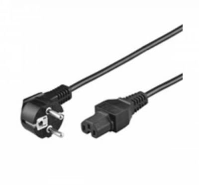 Napájecí kabel 2m, IEC 320 C15 pro vyšší teploty