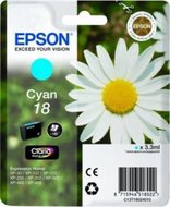 Epson 18 C13T18024012 azurová (cyan) originální cartridge