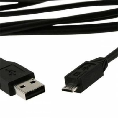 Kabel USB A Male/Micro B Male 2.0 Black High Quality, 1.8 m