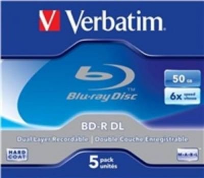 VERBATIM BD-R(5 ks) DualLayer/Jewel/6X/50GB