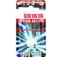 knoflíková baterie Nenabíjecí knoflíková baterie Cr1616 Maxell Lithium 1ks Blistr