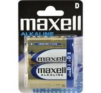 MAXELL LR20 2BP D alkalické baterie 2 kusy