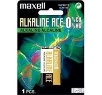 baterie Nenabíjecí baterie 9V Maxell Alkaline 1ks Blistr