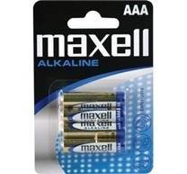 mikrotužková baterie Aaa Nenabíjecí baterie Aaa Maxell Alkaline 4ks Blistr