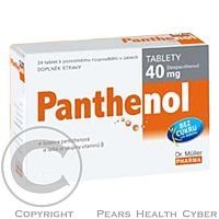 DR. MÜLLER Panthenol tablety 40 mg 24 tablet