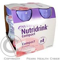 NUTRIDRINK Compact s příchutí jahodovou 4 x 125ml