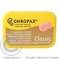 Ohropax OHROPAX CLASSIC Ušní vložky v krabičce 1x12 ks 12 ks
