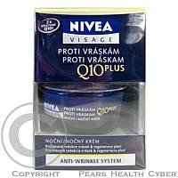 Nivea Q10 Power Anti-Wrinkle + Firming Night zpevňující noční krém proti vráskám 50 ml pro ženy