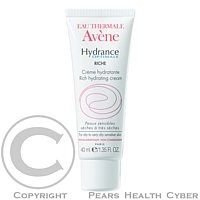 AVENE Hydrance optimale riche - Hydratační krém pro suchou citlivou pleť 40 ml