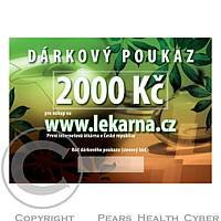 Elektronický dárkový poukaz v hodnotě 2000 Kč