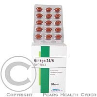 GENERICA spol. s r.o. GENERICA Ginkgo 24/6 cps 40 mg 1x90 ks 90 ks