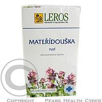LEROS, s r.o. LEROS Mateřídouška - Nať bylinný čaj, nálevové sáčky (inov.2021) 20x1,5 g (30 g)