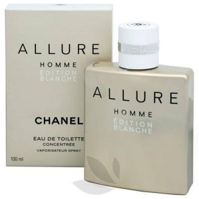 CHANEL Allure homme édition blanche Parfémovaná voda s rozprašovačem pánská  - EAU DE PARFUM 50ML 50 ml