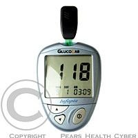 Glukometr GlucoLab 25ks test.proužků+25 lancet