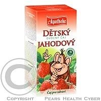 Apotheke Dětský ovocný čaj jahodový 20x2g