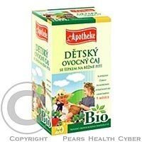 Country Life Čaj Dětský ovocný se šípkem 40 g BIO MEDIATE 40 g