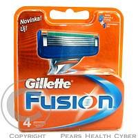 Gillette FUSION náhradní hlavice 4ks